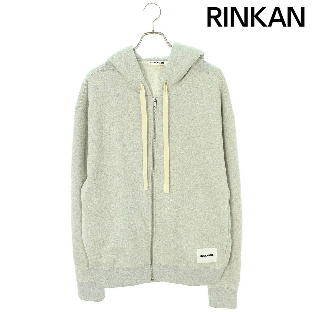 Jil Sander(ジルサンダー)のジルサンダープラス  ZIPPED HOODIE/J47HG0101 オーガニックコットンジップアップパーカー メンズ S メンズのトップス(パーカー)の商品写真