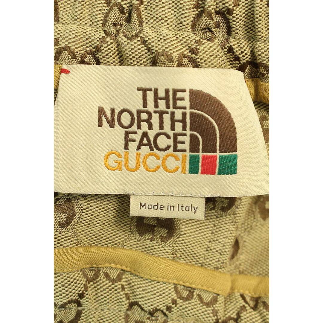 Gucci(グッチ)のグッチ ×ノースフェイス THE NORTH FACE  644586 XJDB9 GG総柄キャンバスハーフパンツ メンズ M メンズのパンツ(ショートパンツ)の商品写真