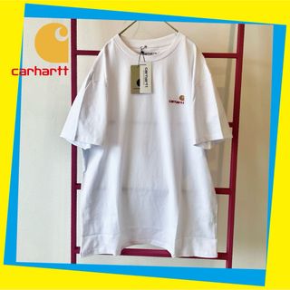 カーハート(carhartt)の【Carhartt】 カーハート ワンポイント刺繍 Tシャツ　新品未使用　男女(Tシャツ/カットソー(半袖/袖なし))