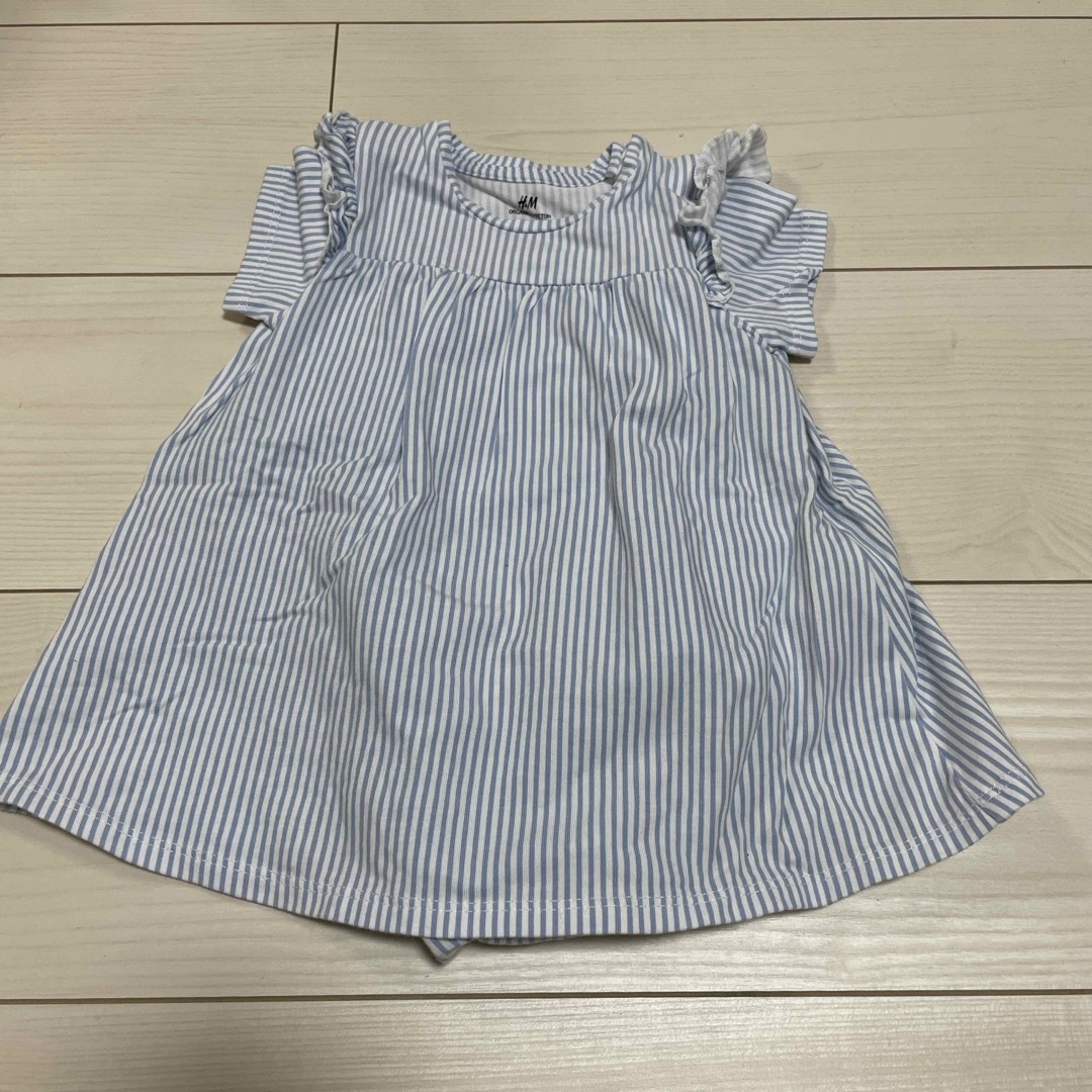 H&M(エイチアンドエム)のH&M ロンパース  4〜6ヶ月 キッズ/ベビー/マタニティのベビー服(~85cm)(ロンパース)の商品写真