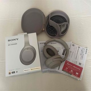 ソニー(SONY)のSONY WH-1000XM4 ソニー　ヘッドホン　シルバー　ジャンク品(ヘッドフォン/イヤフォン)