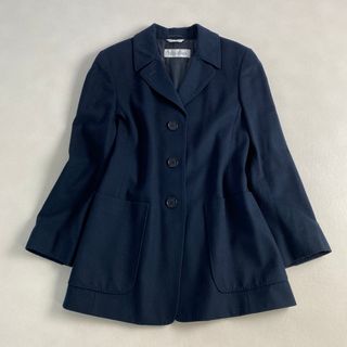 マックスマーラ(Max Mara)のマックスマーラ　テーラードジャケット　【白タグ】 イタリア製　高級ライン(テーラードジャケット)