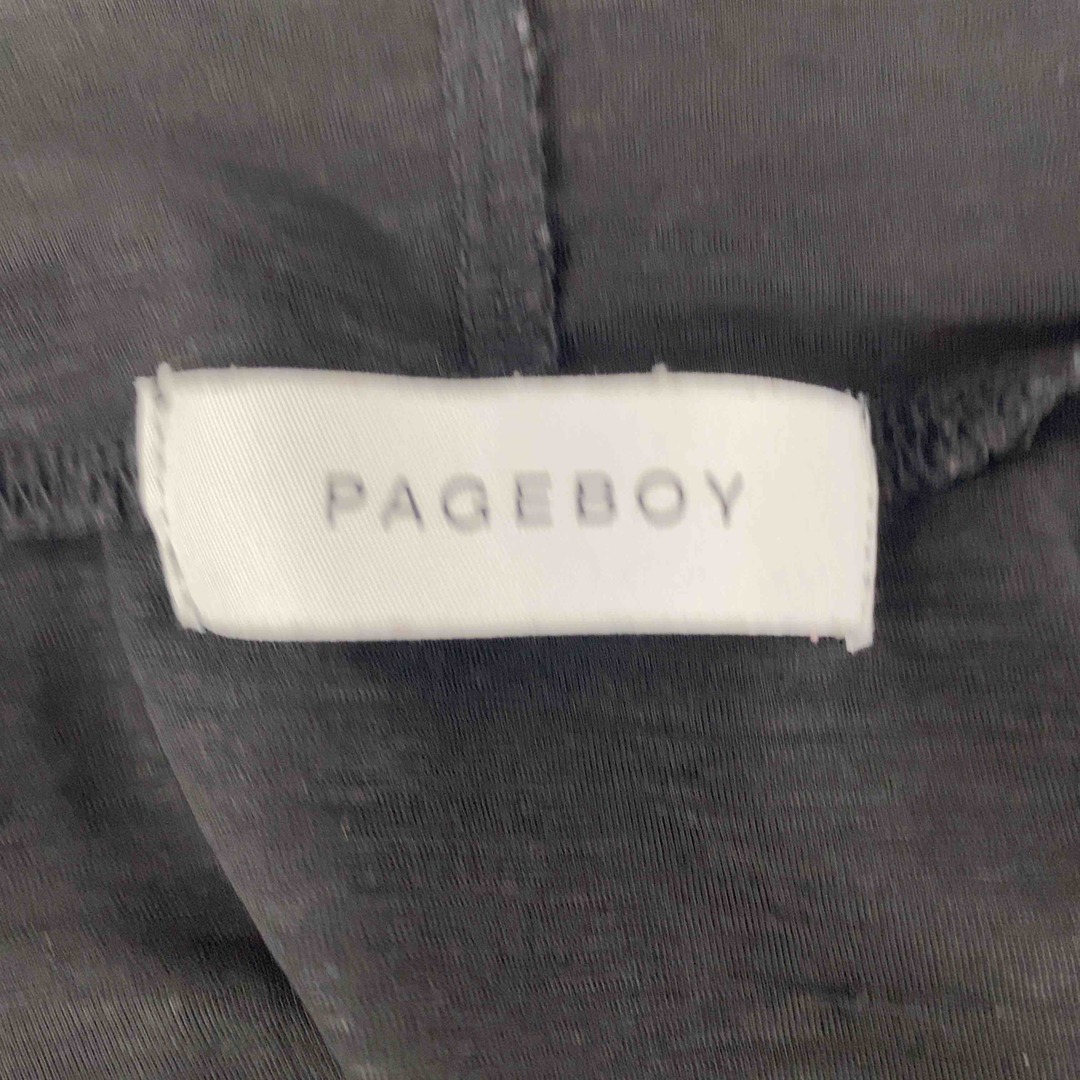 PAGEBOY(ページボーイ)のPAGEBOY ページボーイ レディース 長袖シャツ/ブラウス 黒 tk レディースのトップス(シャツ/ブラウス(長袖/七分))の商品写真