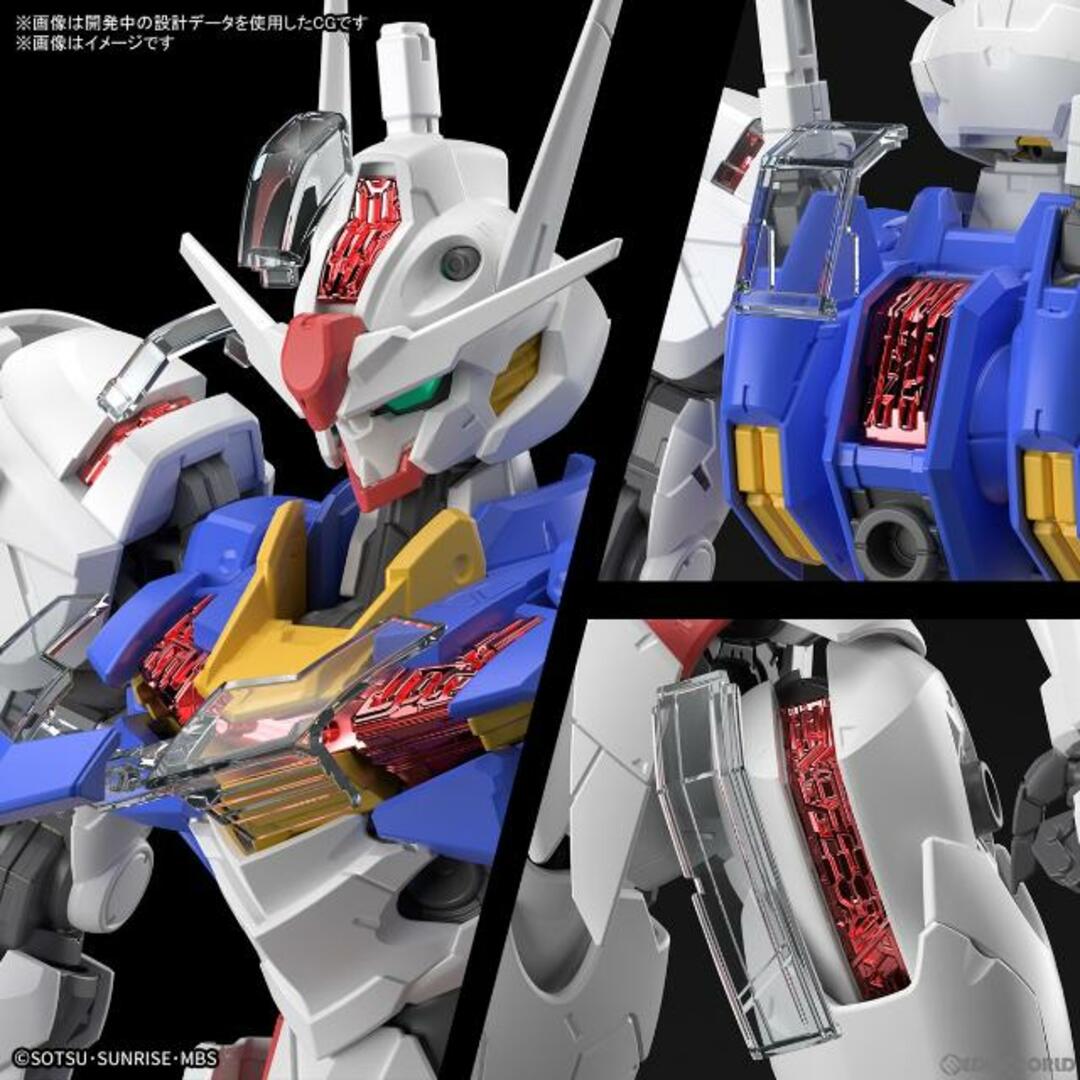 BANDAI(バンダイ)のFULL MECHANICS 1/100 ガンダムエアリアル 機動戦士ガンダム 水星の魔女 プラモデル バンダイスピリッツ エンタメ/ホビーのおもちゃ/ぬいぐるみ(プラモデル)の商品写真