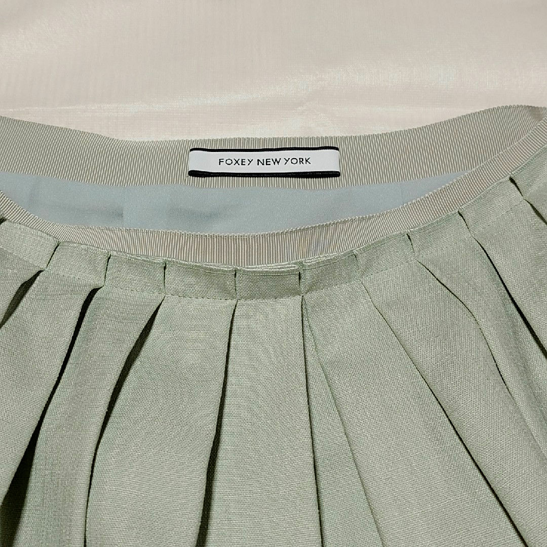 FOXEY(フォクシー)のFOXEY NEW YORK Skirt Linen Bell 38 レディースのスカート(ひざ丈スカート)の商品写真