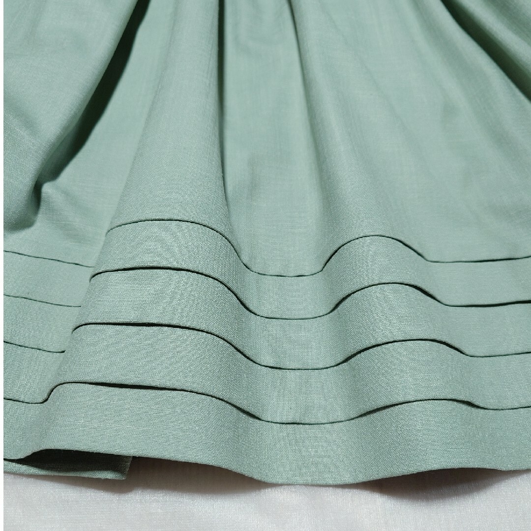 FOXEY(フォクシー)のFOXEY NEW YORK Skirt Linen Bell 38 レディースのスカート(ひざ丈スカート)の商品写真