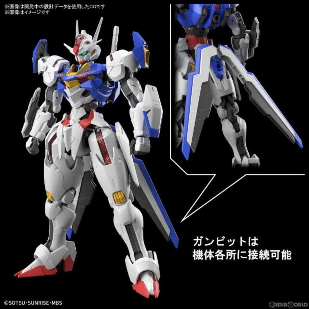 BANDAI(バンダイ)のFULL MECHANICS 1/100 ガンダムエアリアル 機動戦士ガンダム 水星の魔女 プラモデル バンダイスピリッツ エンタメ/ホビーのおもちゃ/ぬいぐるみ(プラモデル)の商品写真