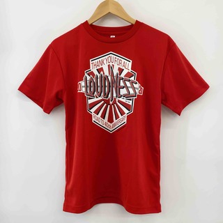 グリマー(glimmer)のLOUNDNESS ラウドネス glimmer グリマー ポリエステル メンズ Tシャツ（半袖）赤 バンドT 2020(Tシャツ/カットソー(半袖/袖なし))