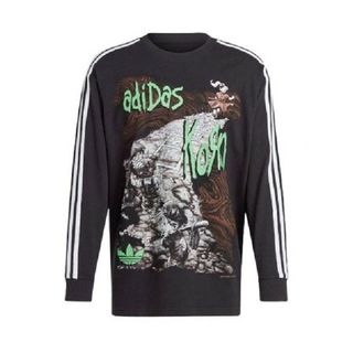 アディダス(adidas)のadidas x Korn Long Sleeve T-shirt "Black(Tシャツ/カットソー(七分/長袖))