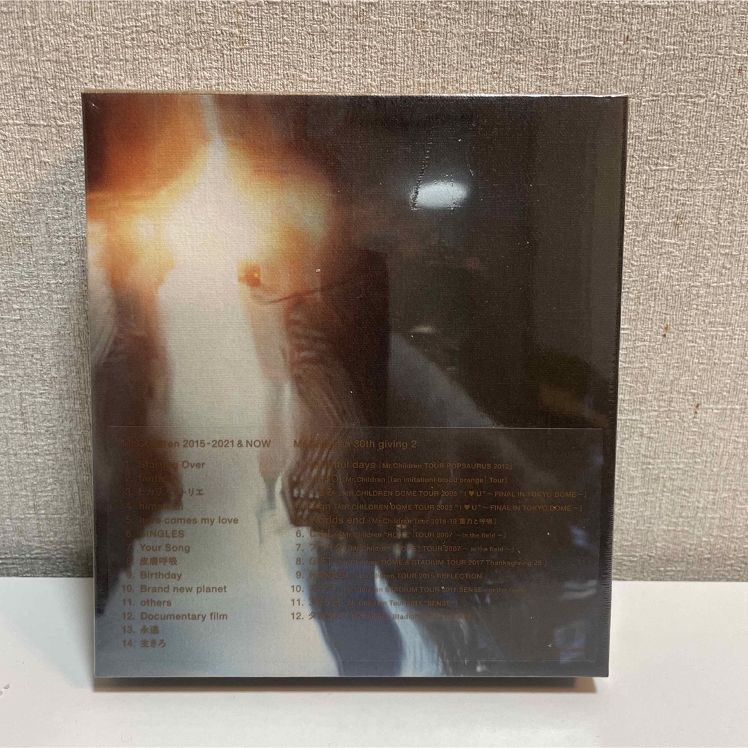 新品未開封　Mr．Children　2015-2021　＆　NOW エンタメ/ホビーのCD(ポップス/ロック(邦楽))の商品写真
