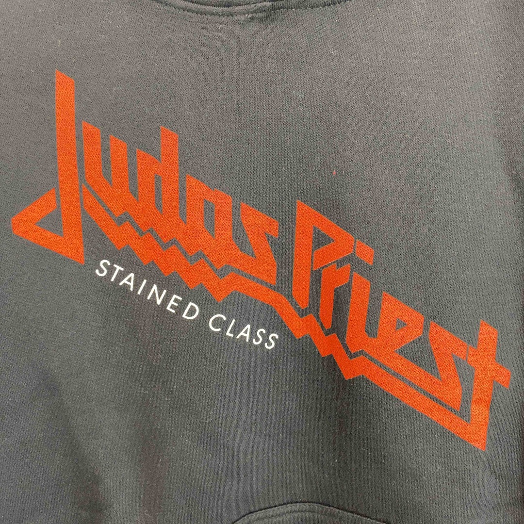 Judas Priest ジューダスプリースト バンドT ブラック系 フード付き 前ポッケ メンズ パーカー レディースのトップス(シャツ/ブラウス(半袖/袖なし))の商品写真