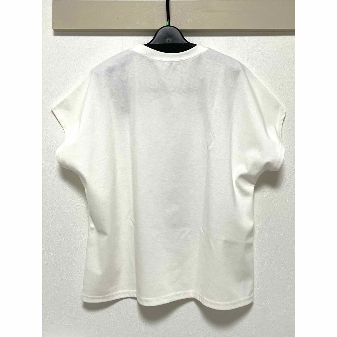 dholic(ディーホリック)のdholic 韓国メーカー　Tシャツ　白 メンズのトップス(Tシャツ/カットソー(半袖/袖なし))の商品写真