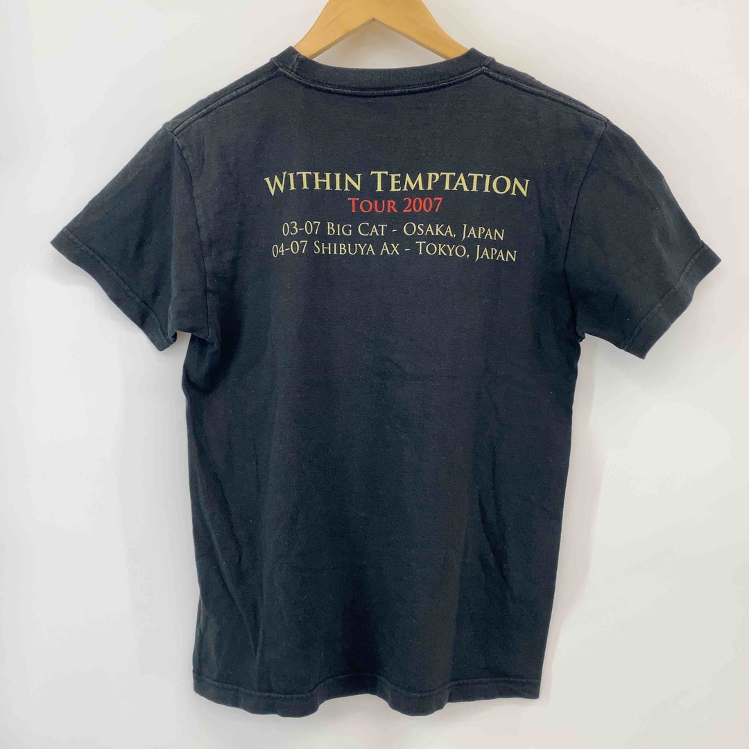 WITHIN TEMPTATION ウィズイン・テンプテーション THE HEART OF EVERYTHING メンズ Tシャツ（半袖）黒 バンドT ツアーT ライブT メンズのトップス(Tシャツ/カットソー(半袖/袖なし))の商品写真