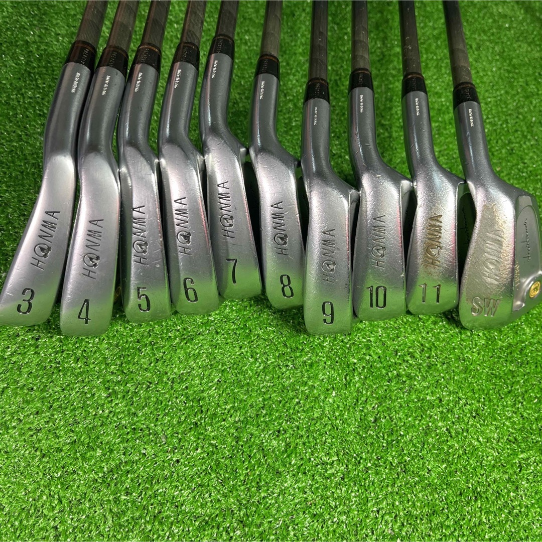 B724 HONMA ホンマ LB280 アイアン 金モグラ 3S 右利き - クラブ B724 HONMA ホンマ LB280 アイアン 金モグラ 3S 右利き - クラブ