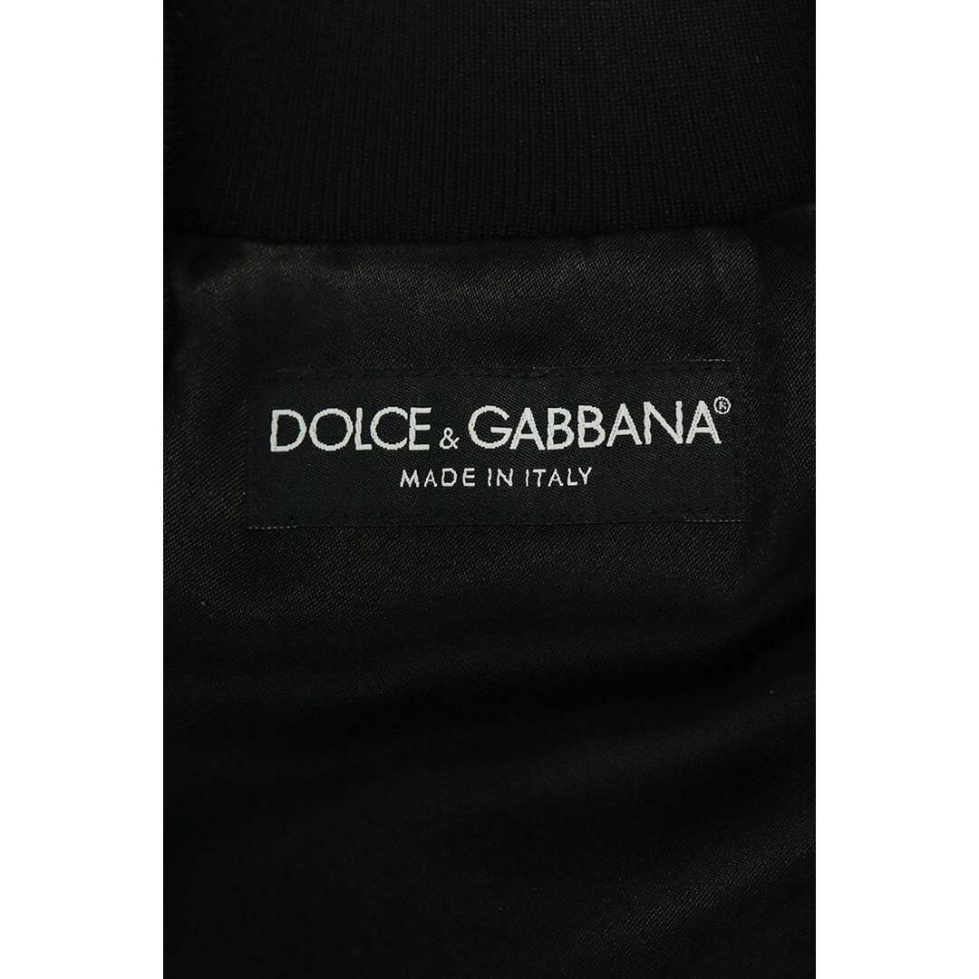 DOLCE&GABBANA(ドルチェアンドガッバーナ)のドルチェアンドガッバーナ  I9069W FLMGH スパンコール装飾リブブルゾン レディース 40 レディースのジャケット/アウター(ブルゾン)の商品写真