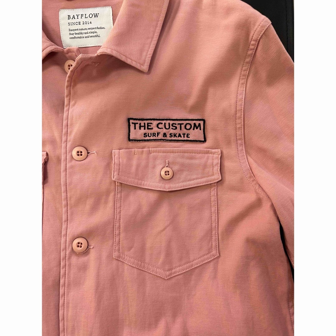 BAYFLOW(ベイフロー)のBAYFLOW ベイフロー メンズジャケット THE CUSTOM ピンク 4 メンズのジャケット/アウター(その他)の商品写真