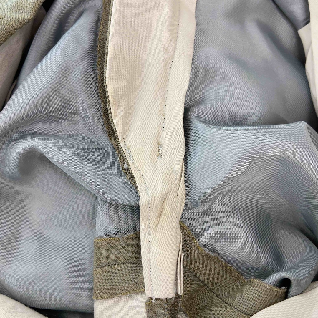 sergio marcello セルジオ マルセロ ミラノ MIRANO メンズ テーラードジャケット スーツ カーキ ポリエステル ウール混 メンズのジャケット/アウター(テーラードジャケット)の商品写真
