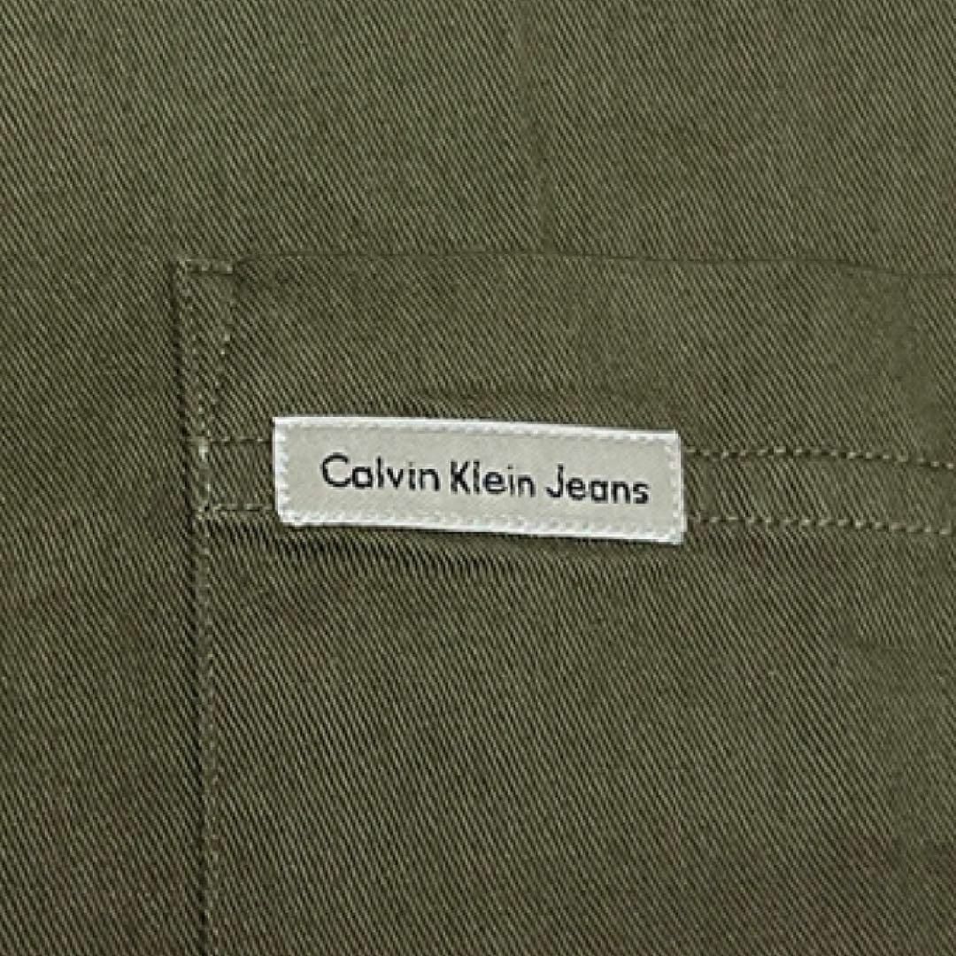 Calvin Klein(カルバンクライン)のUSA製 Calvin Klein カルバンクライン シャツ 長袖 無地 単色 メンズのトップス(Tシャツ/カットソー(七分/長袖))の商品写真