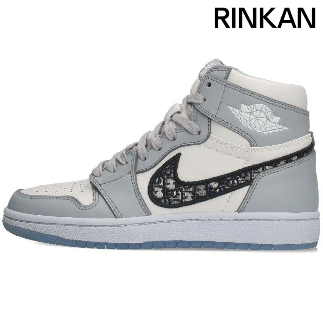 NIKE(ナイキ)のナイキ ×ディオール DIOR  AIR JORDAN 1 HIGH OG DIOR CN8607-002 エアジョーダン1ハイオージーディオールスニーカー レディース 23cm レディースの靴/シューズ(スニーカー)の商品写真