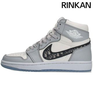 ナイキ(NIKE)のナイキ ×ディオール DIOR  AIR JORDAN 1 HIGH OG DIOR CN8607-002 エアジョーダン1ハイオージーディオールスニーカー レディース 23cm(スニーカー)