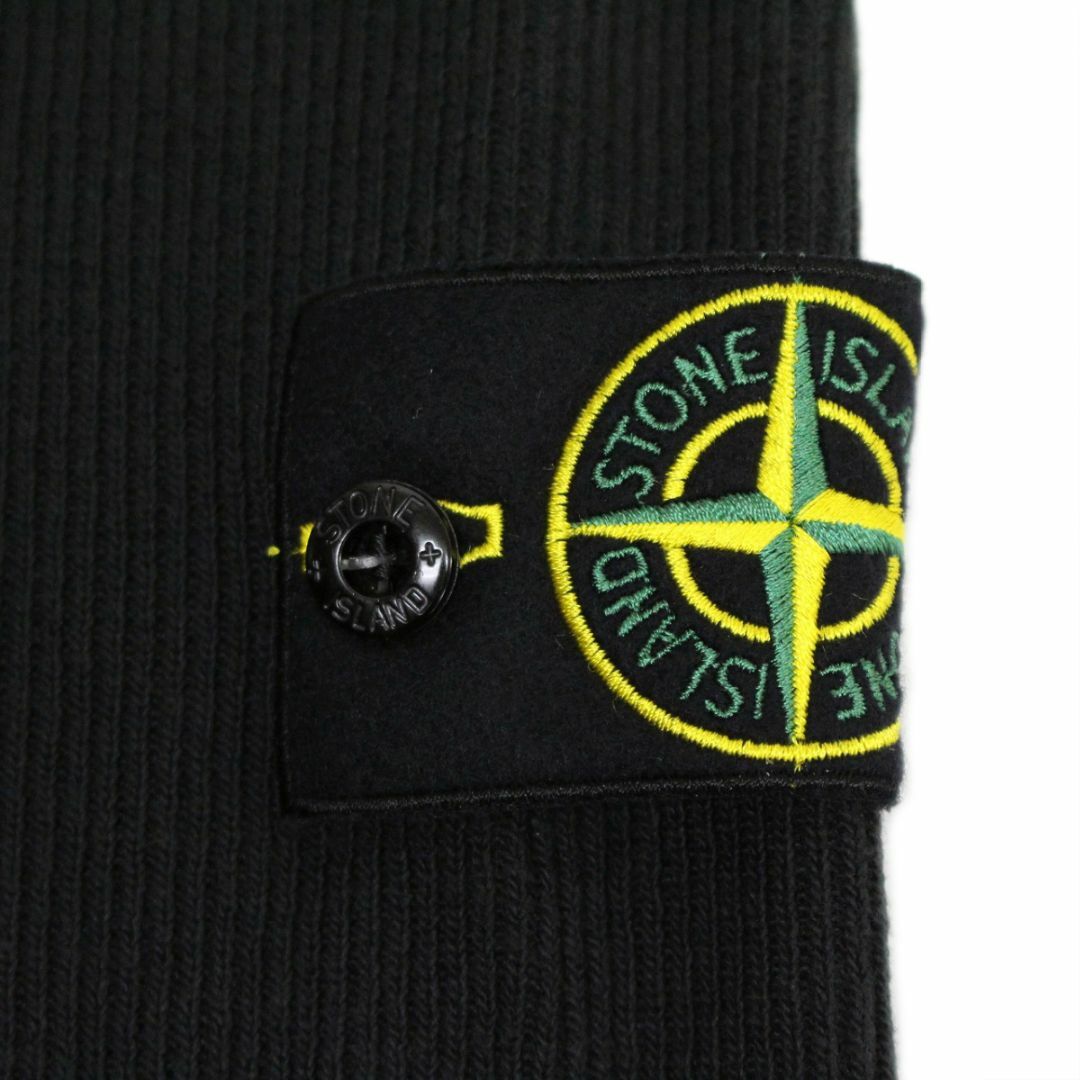 STONE ISLAND(ストーンアイランド)の送料無料 19 STONE ISLAND ストーンアイランド 801562656 V0029 ブラック Tシャツ カットソー 長袖 size XL  メンズのトップス(Tシャツ/カットソー(七分/長袖))の商品写真