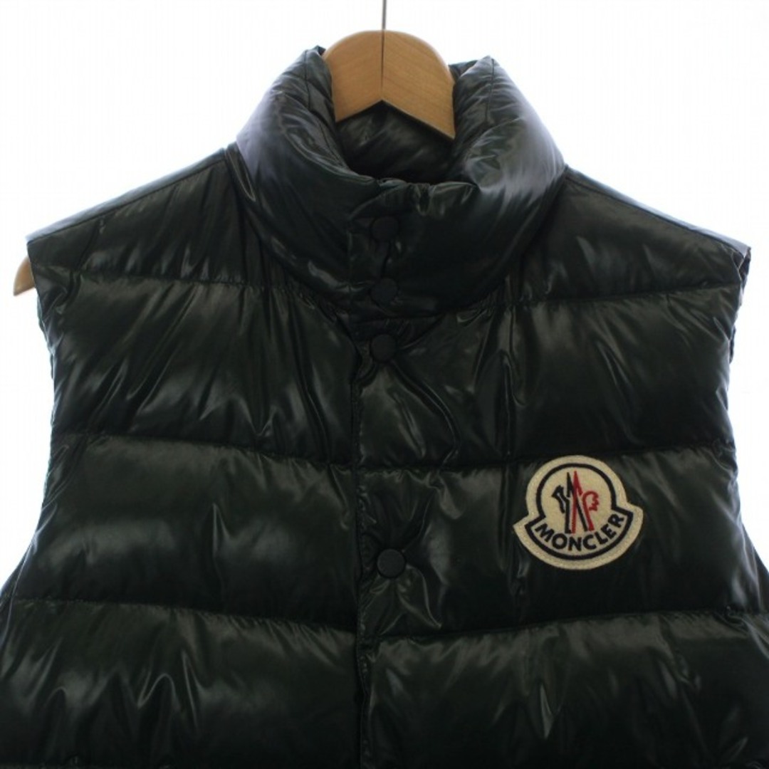 MONCLER(モンクレール)のモンクレール MONCLER チベット ダウンベスト デカロゴ ワッペン 1 緑 メンズのジャケット/アウター(その他)の商品写真