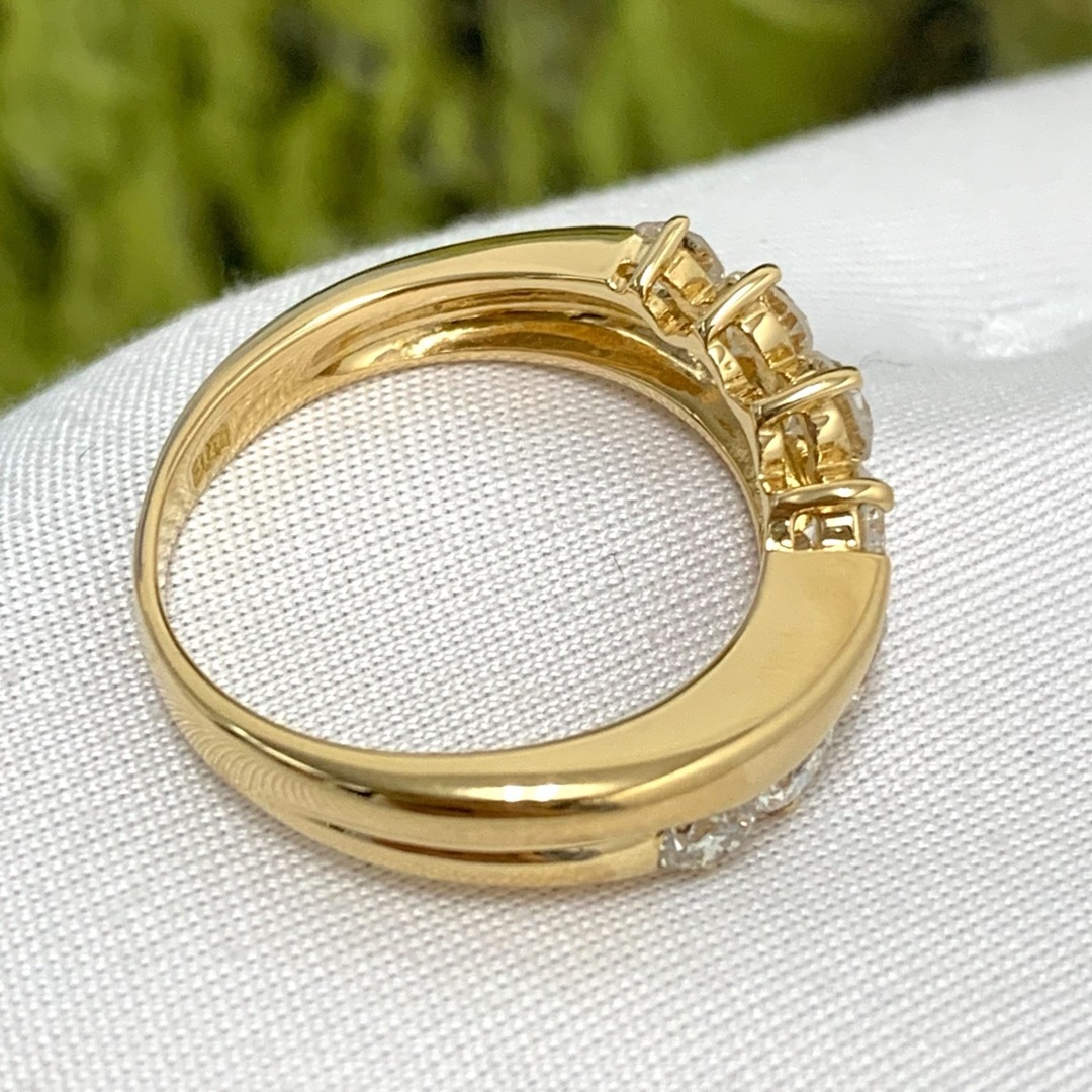 K18YG ダイヤモンド　1.00 リング　指輪 レディースのアクセサリー(リング(指輪))の商品写真