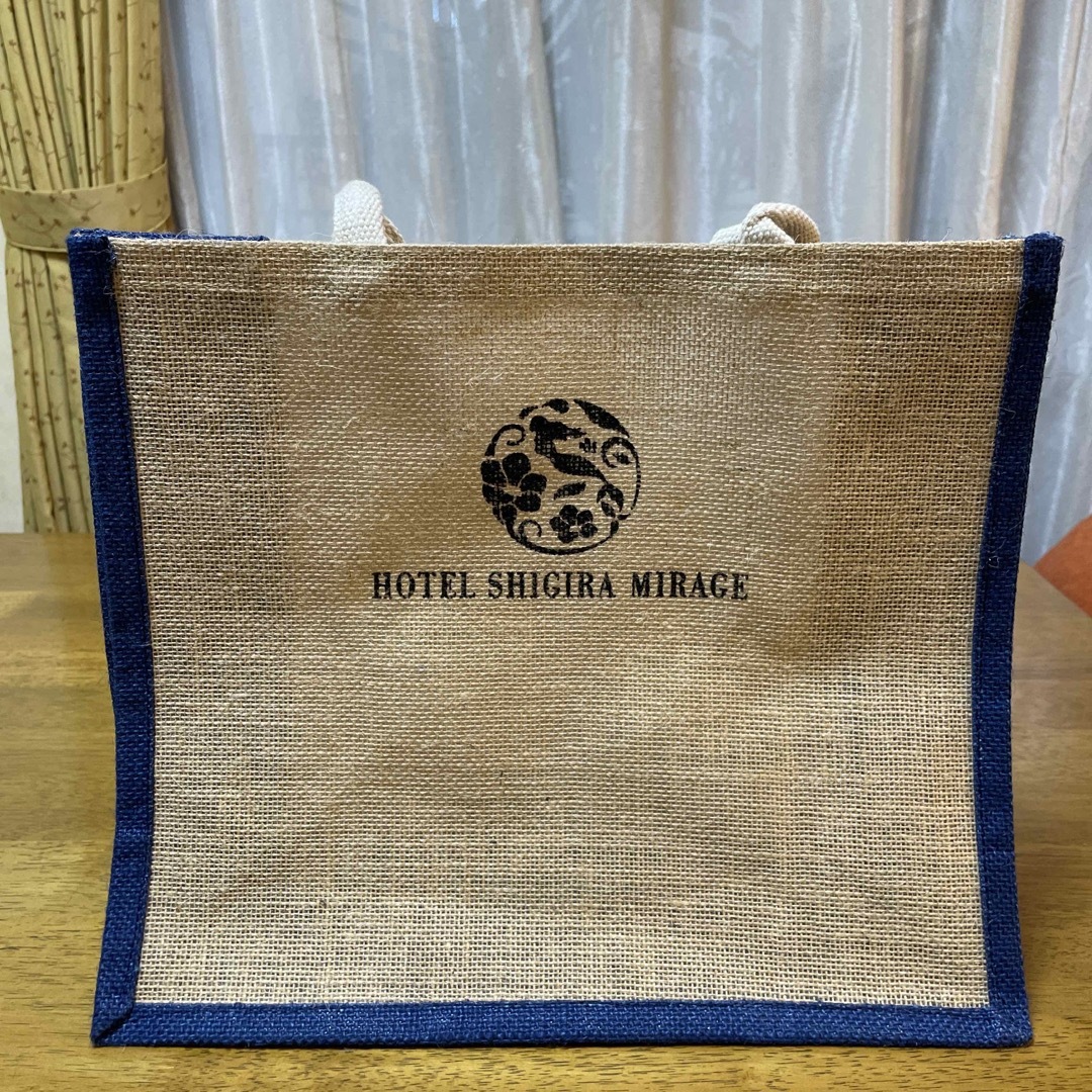 新品未使用　宮古島　ホテルシギラミラージュ　トートバッグ　ジュートバッグ レディースのバッグ(トートバッグ)の商品写真