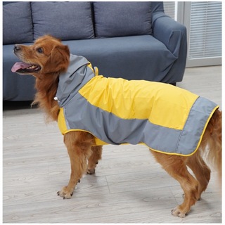 犬 レインコート 大型犬 中型犬 着せやすい 犬用レインコート ドッグウェア(犬)