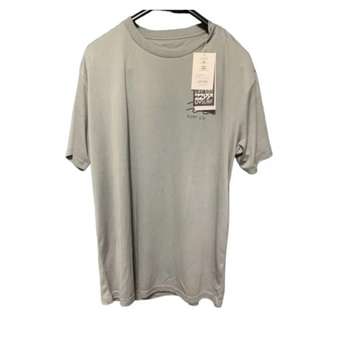 billabong(ビラボン)のBILLABONG ビラボン 半袖ラッシュガード Tシャツ　グレー メンズのトップス(Tシャツ/カットソー(半袖/袖なし))の商品写真