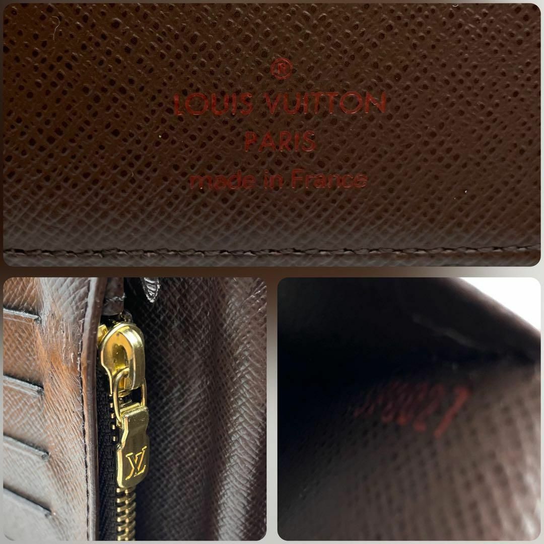 LOUIS VUITTON(ルイヴィトン)のルイヴィトン ダミエ ポルトフォイユ ブラザ 長財布 二つ折り 札入れ メンズのファッション小物(長財布)の商品写真