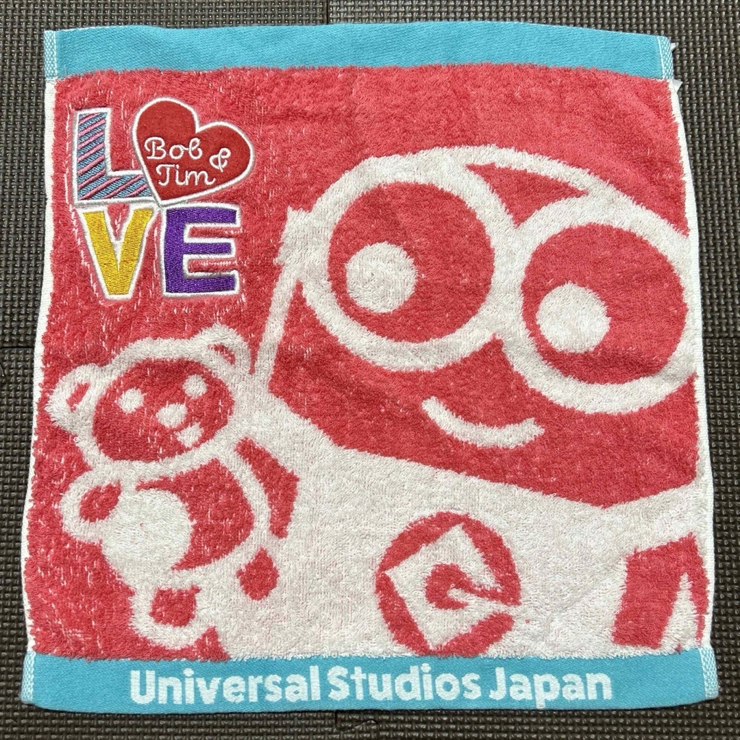 ミニオン(ミニオン)のUSJ ミニオン ハンドタオル エンタメ/ホビーのおもちゃ/ぬいぐるみ(キャラクターグッズ)の商品写真