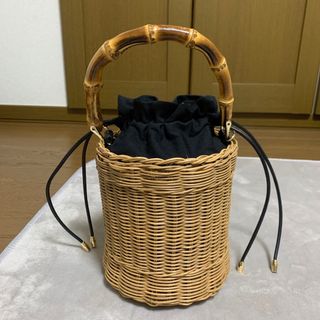 ザラ(ZARA)のZARA カゴバッグ(かごバッグ/ストローバッグ)