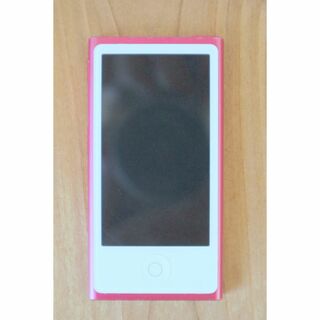アップル(Apple)の【やや難あり】iPad nano 16GB ピンク 第7世代 A1446(ポータブルプレーヤー)
