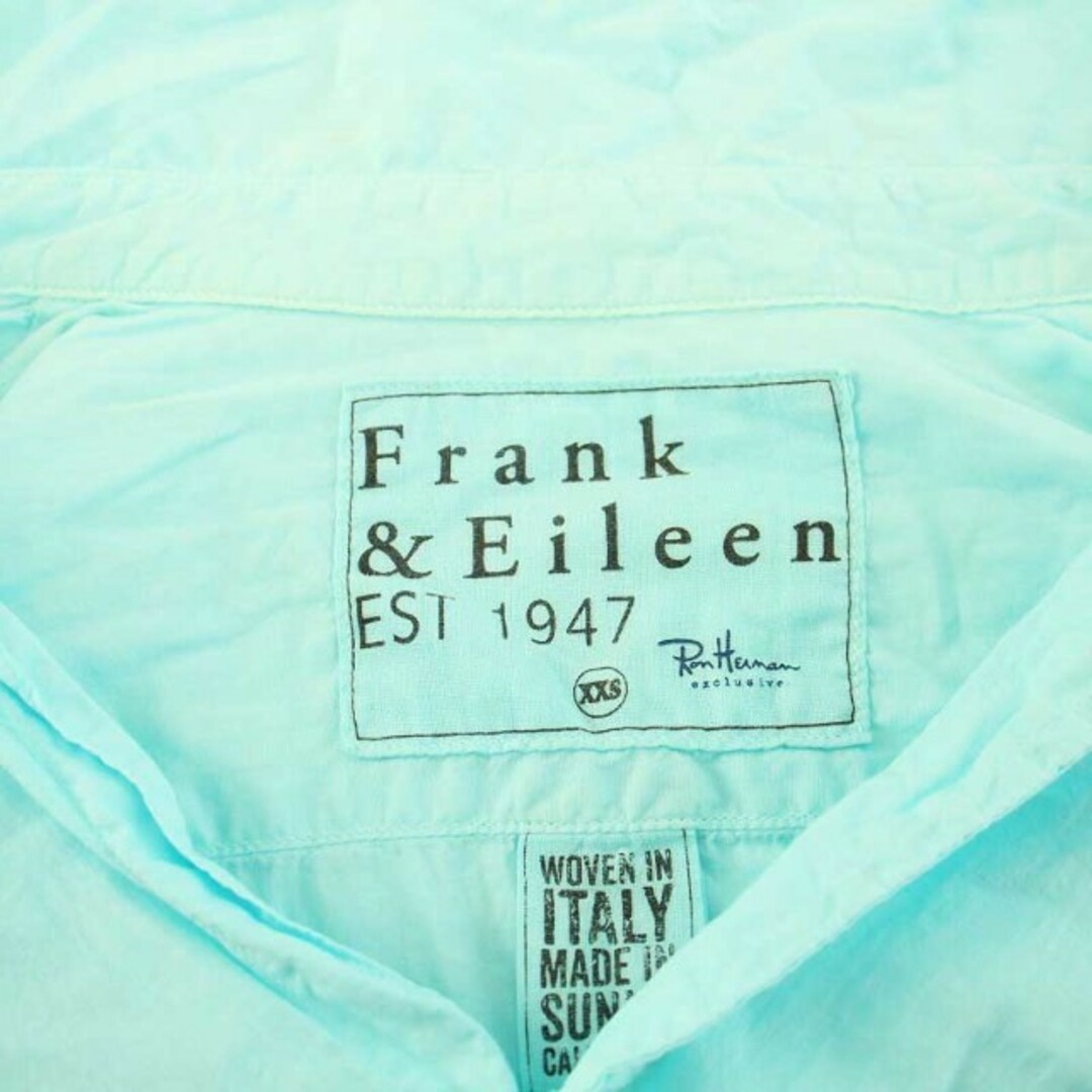 Frank&Eileen(フランクアンドアイリーン)のフランク&アイリーン シャツ ブラウス 長袖 スキッパー XXS 水色 レディースのトップス(シャツ/ブラウス(長袖/七分))の商品写真
