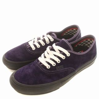 ヴァンズ(VANS)のVANS AUTHENTIC VN0A5FC8BG2 スエード 28.5 紫(スニーカー)