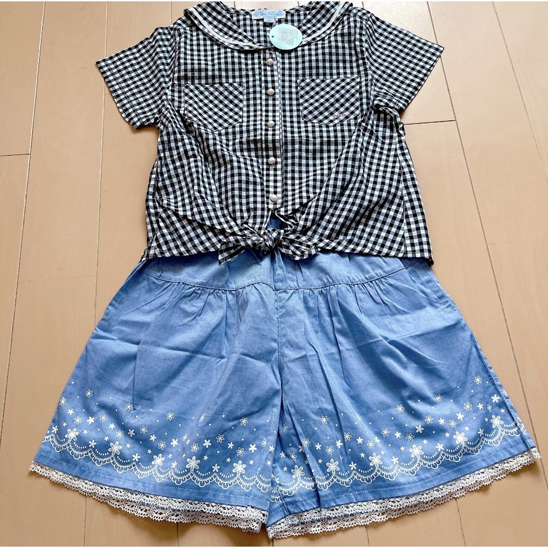 motherways(マザウェイズ)のマザウェイズ★セーラーセット キッズ/ベビー/マタニティのキッズ服女の子用(90cm~)(Tシャツ/カットソー)の商品写真