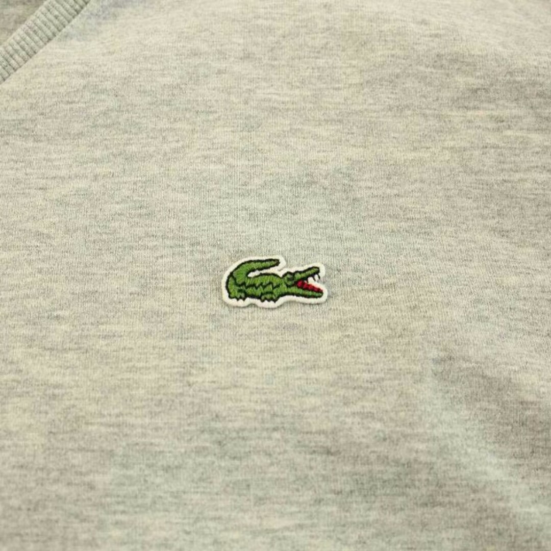 LACOSTE(ラコステ)のラコステ LACOSTE VネックロングTシャツ 5 XL グレー メンズのトップス(Tシャツ/カットソー(七分/長袖))の商品写真