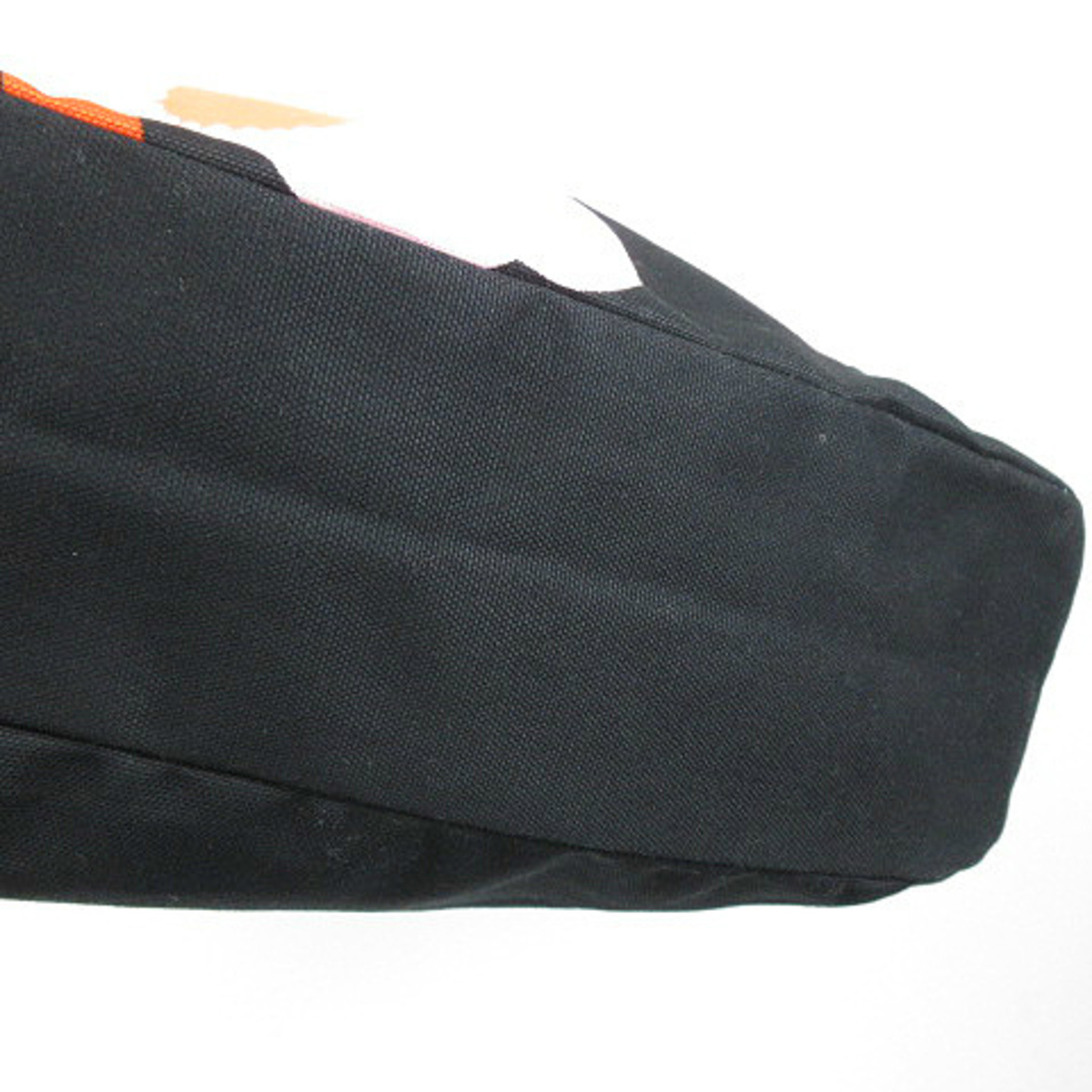 marimekko(マリメッコ)のマリメッコ marimekko ビッグ トート バッグ黒 花柄 048318 レディースのバッグ(トートバッグ)の商品写真