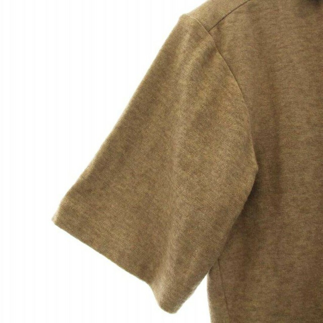 TOMORROWLAND(トゥモローランド)のTOMORROWLAND 18SS シャツ カジュアルシャツ オープンカラー 茶 メンズのトップス(シャツ)の商品写真