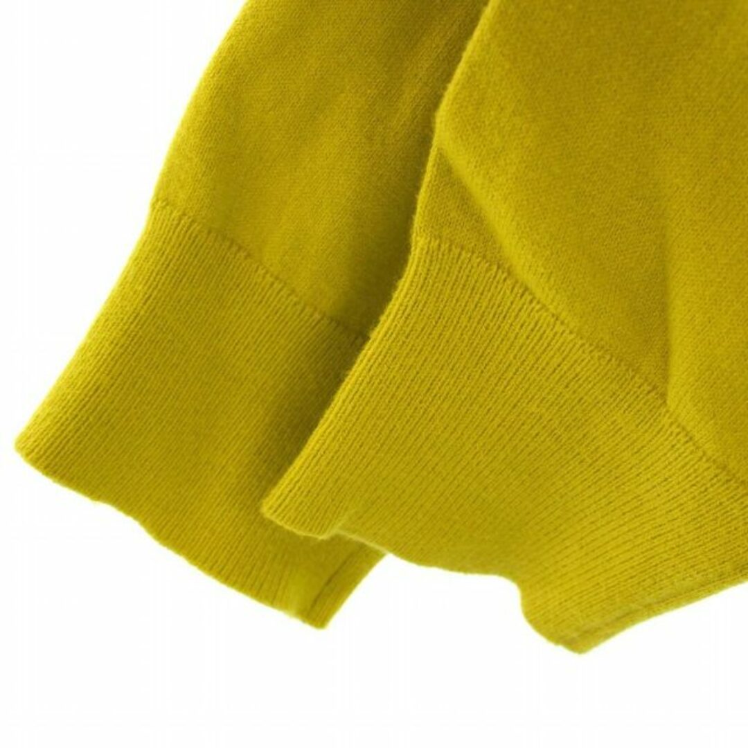PEARLY GATES(パーリーゲイツ)のパーリーゲイツ 20AW ゴルフウェア ニット セーター ロゴ 0 S 黄緑 レディースのトップス(ニット/セーター)の商品写真