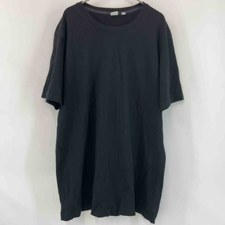 ユニクロ(UNIQLO)のUNIQLO ユニクロ メンズ Tシャツ 半袖 ブラック 無地 シンプルTシャツ(Tシャツ/カットソー(半袖/袖なし))
