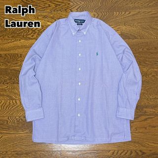 Ralph Lauren - 90s Ralph Lauren ラルフローレン シャツ 長袖 千鳥格子 M