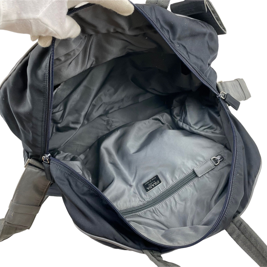 PRADA(プラダ)の✨美品　プラダスポーツ　PRADA ボストンバッグ　2way　旅行　大容量　黒 レディースのバッグ(ボストンバッグ)の商品写真