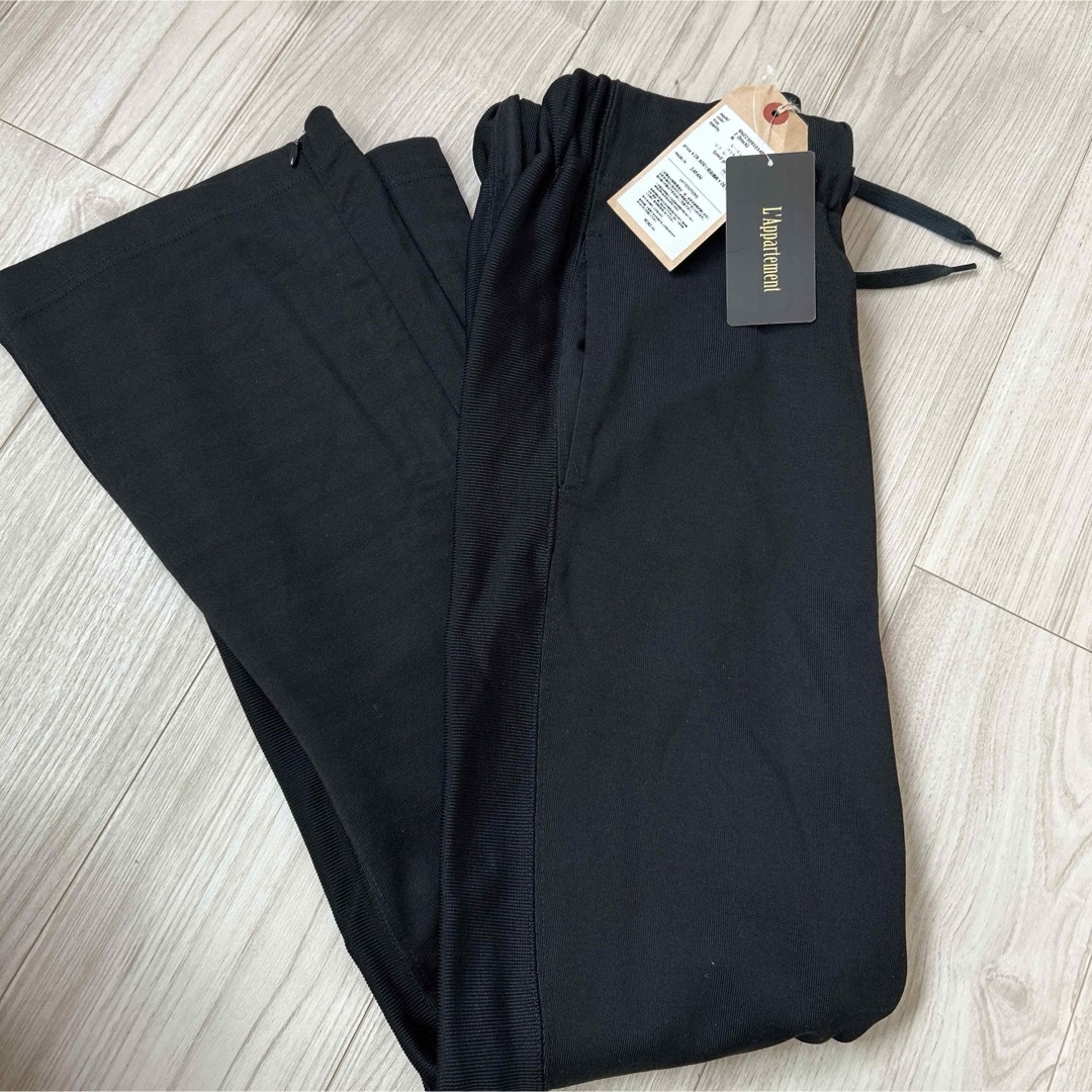 L'Appartement DEUXIEME CLASSE(アパルトモンドゥーズィエムクラス)の【REMI RELIEF】Filament Rayon Pants/38 タグ付 レディースのパンツ(カジュアルパンツ)の商品写真