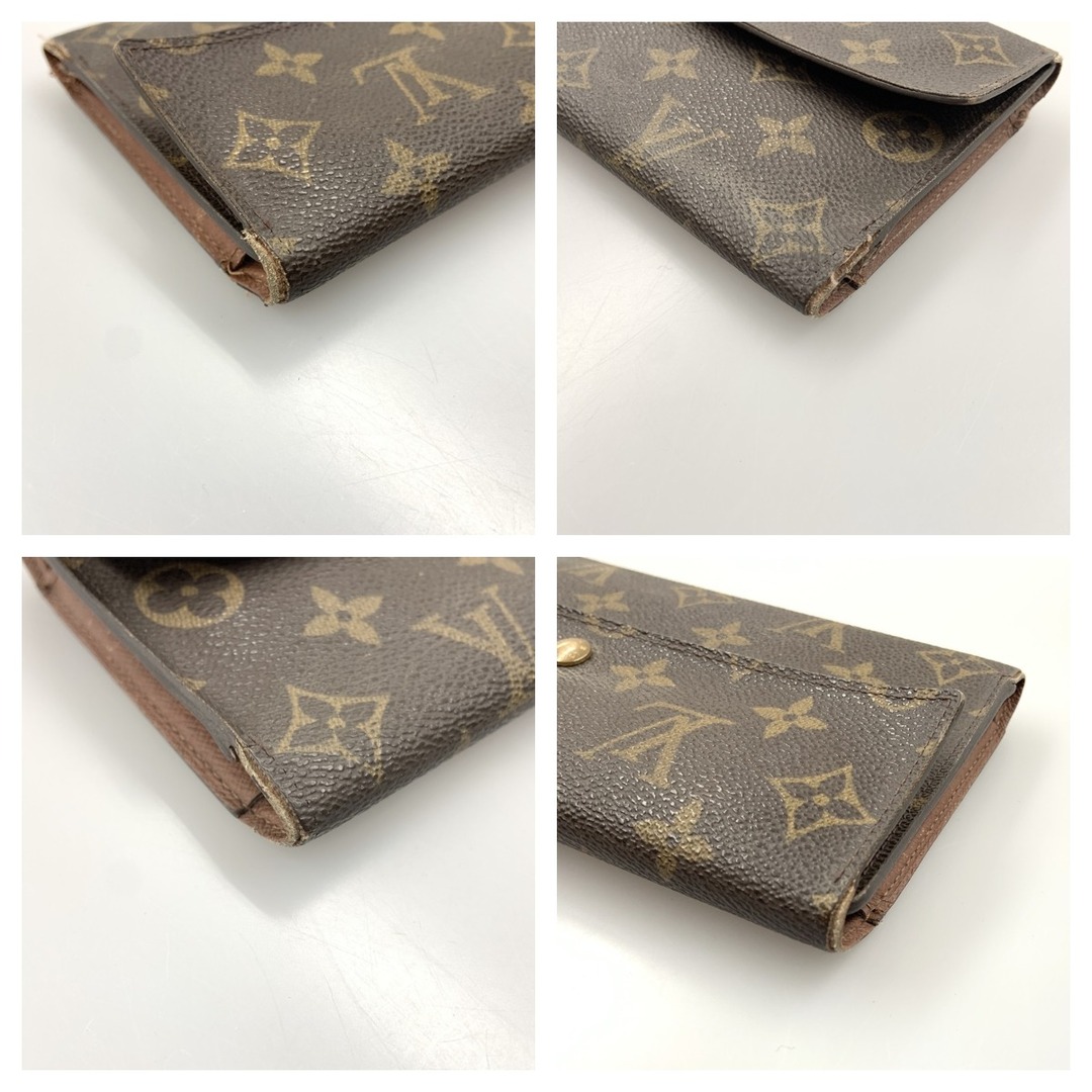 LOUIS VUITTON(ルイヴィトン)の〇〇LOUIS VUITTON ルイヴィトン モノグラム ポルトフォイユ インターナショナル 二つ折り長財布 M61217 ブラウン レディースのファッション小物(財布)の商品写真