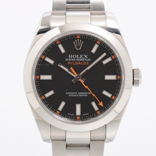 ロレックス(ROLEX)のロレックス ミルガウス SS   メンズ 腕時計(腕時計(アナログ))