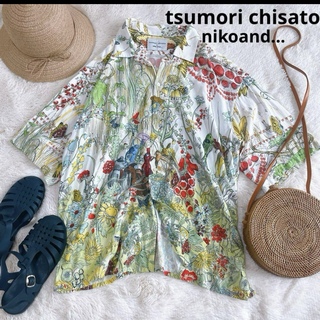 ツモリチサト(TSUMORI CHISATO)のtsumori chisato by nikoand... コラボ　前開きシャツ(Tシャツ(半袖/袖なし))