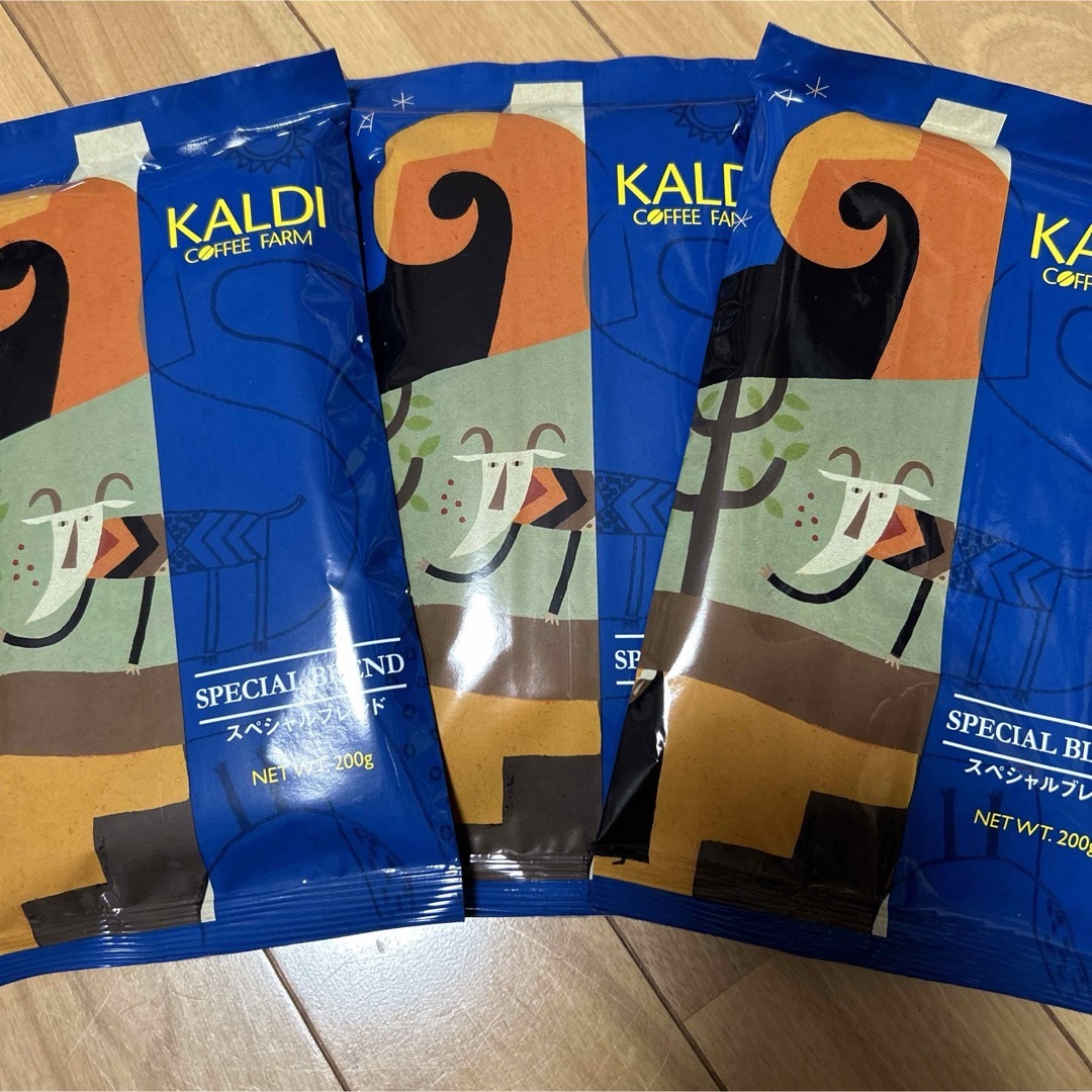 KALDI(カルディ)のKALDI カルディ スペシャルブレンド コーヒー粉 3袋　新品未開封‼️ 食品/飲料/酒の飲料(コーヒー)の商品写真