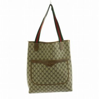 グッチ(Gucci)のグッチ オールドグッチ トートバッグ ハンド シェリーライン GGスプリーム(トートバッグ)